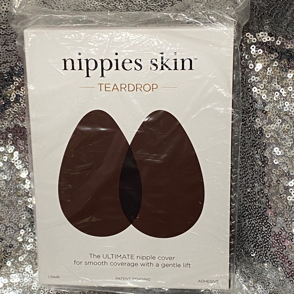 Nippies Skin Teardrop Nipple Covers - Brown